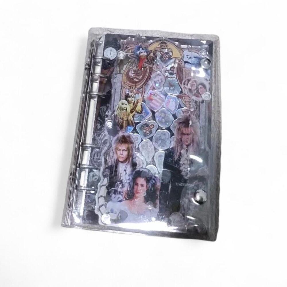 Labyrinth Inspired Shaker Notebook A6 Refillable Journal Planner